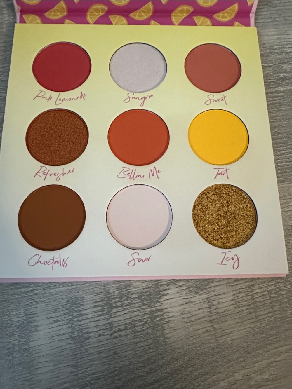 Beauty Bakerie Nine-Pan Eyeshadow Palette — Pink, Orange, Yellow, Brown & Gold